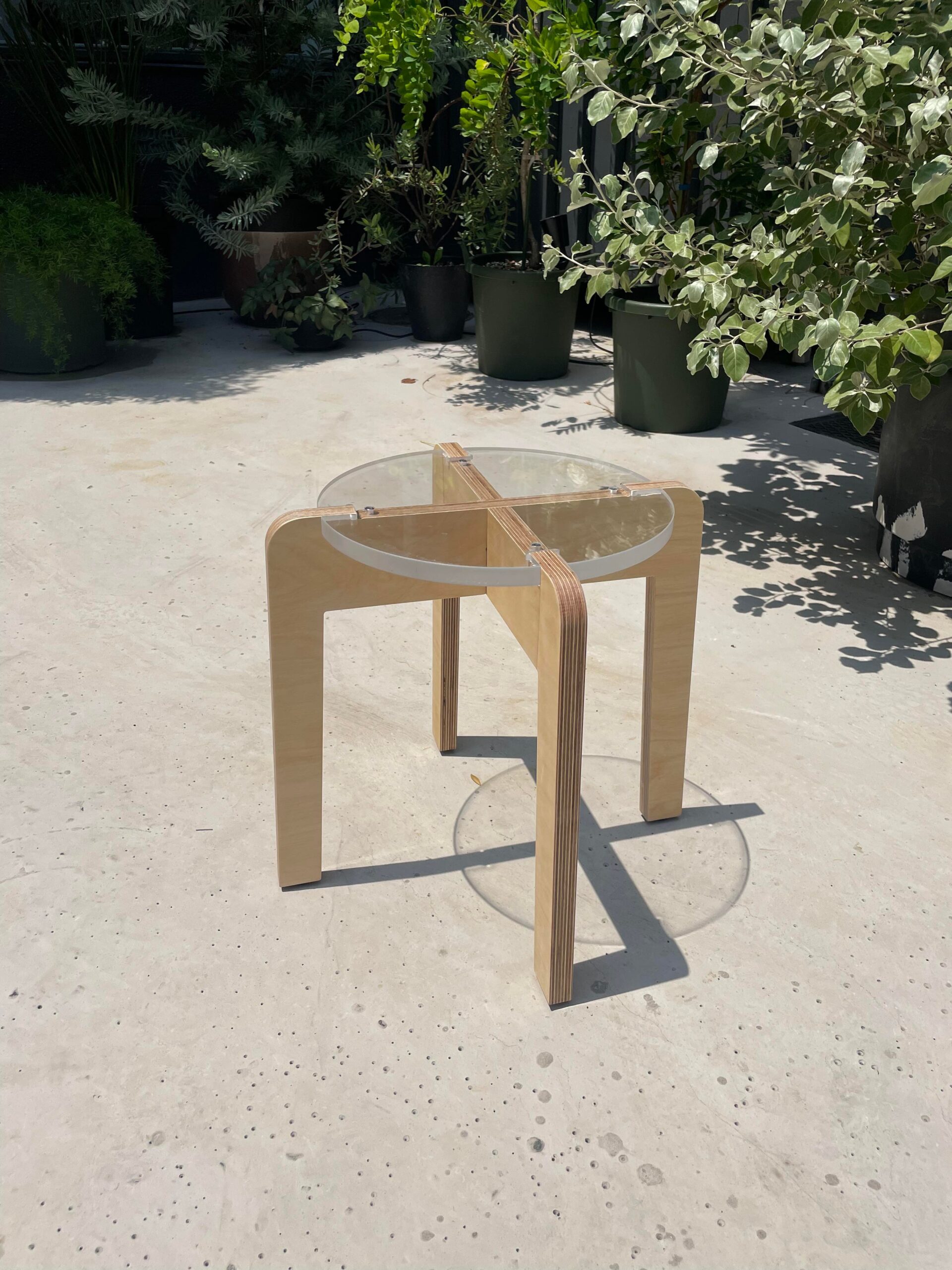 プラモ家具ースツール