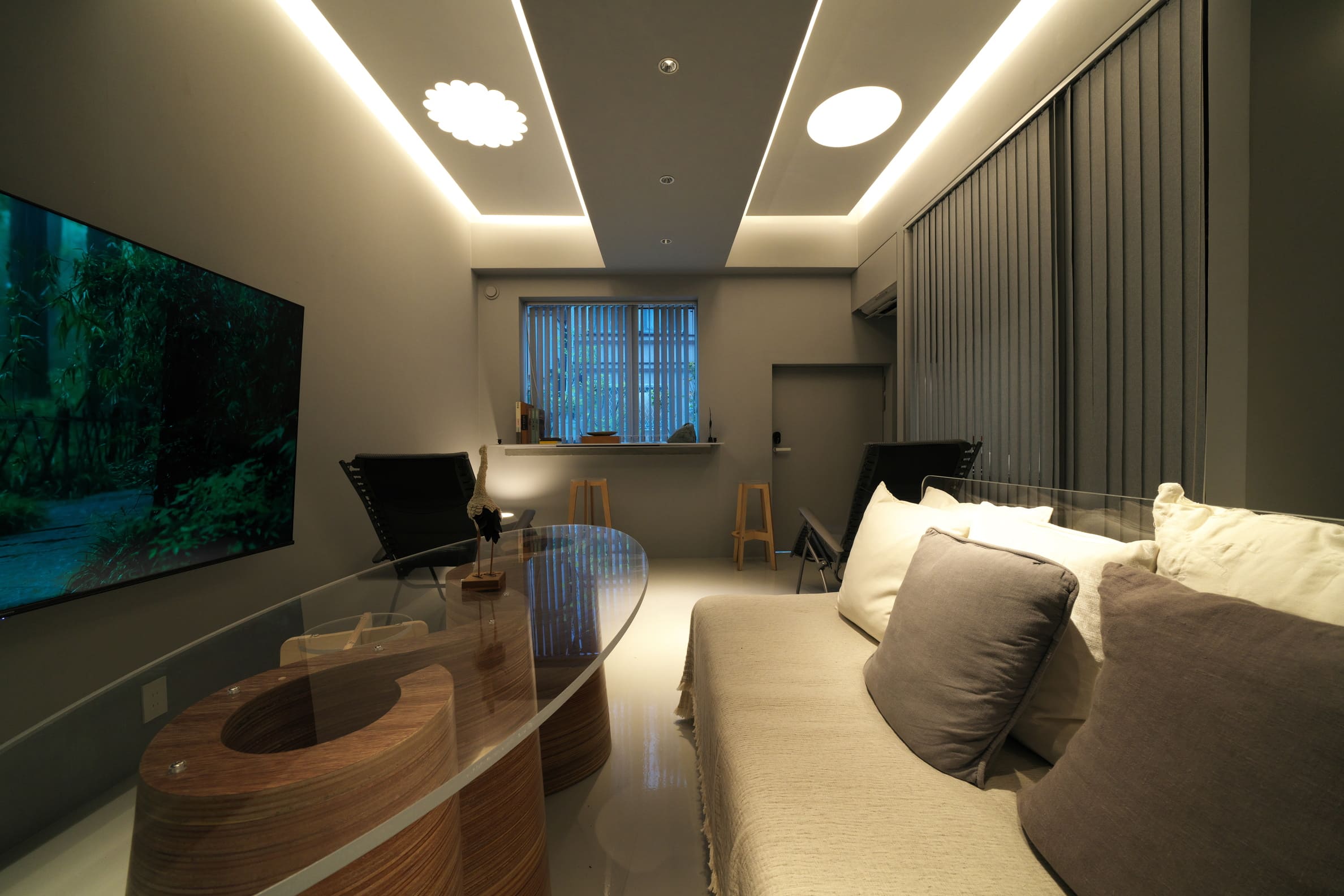 プラモ家具-ソファー＆テーブル/クリア