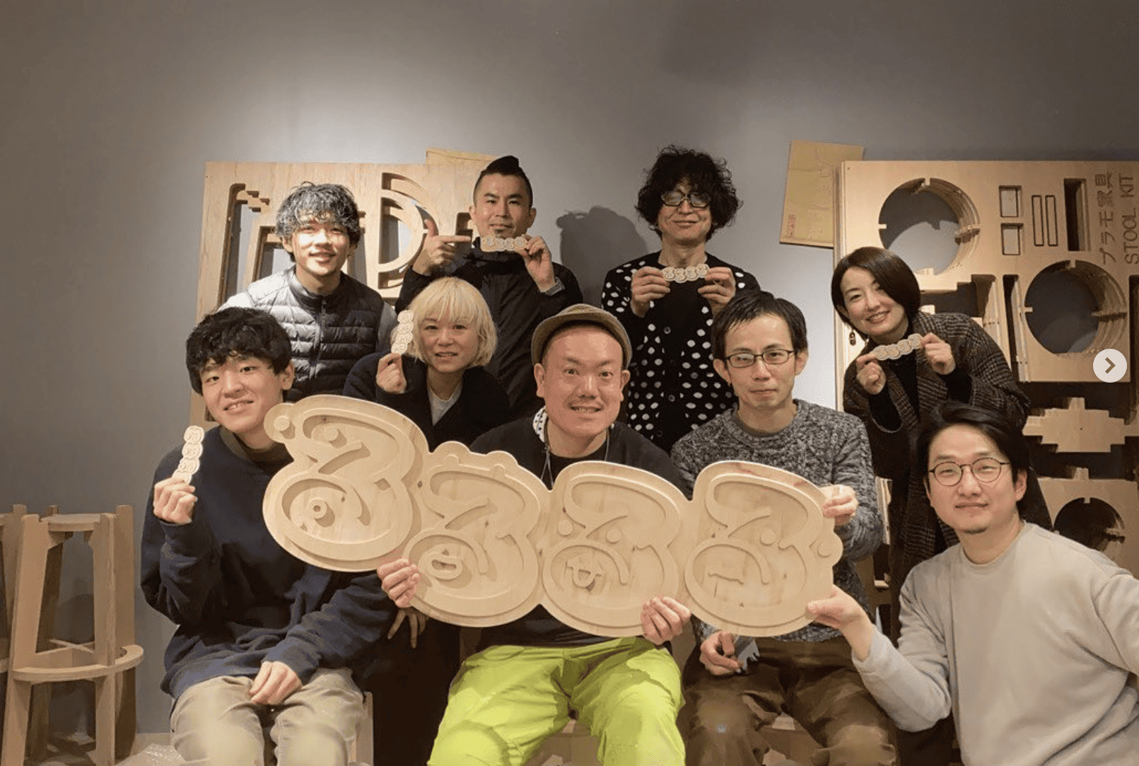 『食交場るるるる』の家具をデザイン・製作＆ワークショップ